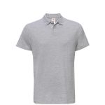 Pánské piqué polo B+C ID.001 - Heather grey XXL