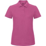 Dámské piqué polo B+C ID.001 - Fuchsia XL