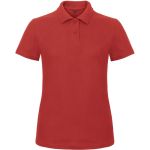 Dámské piqué polo B+C ID.001 - Red 3XL