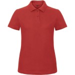 Dámské piqué polo B+C ID.001 - Red XS