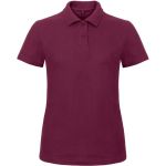 Dámské piqué polo B+C ID.001 - Wine XXL