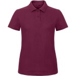 Dámské piqué polo B+C ID.001 - Wine XL