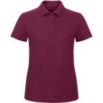 Dámské piqué polo B+C ID.001 - Wine XXL