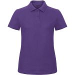 Dámské piqué polo B+C ID.001 - Purple L