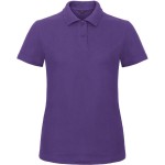 Dámské piqué polo B+C ID.001 - Purple XS