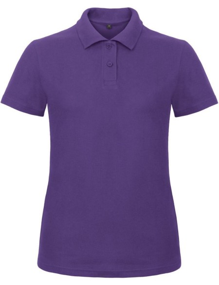 Dámské piqué polo B+C ID.001 - Purple XS