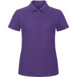 Dámské piqué polo B+C ID.001 - Purple S