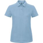 Dámské piqué polo B+C ID.001 - Light blue L