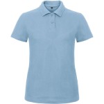 Dámské piqué polo B+C ID.001 - Light blue XS