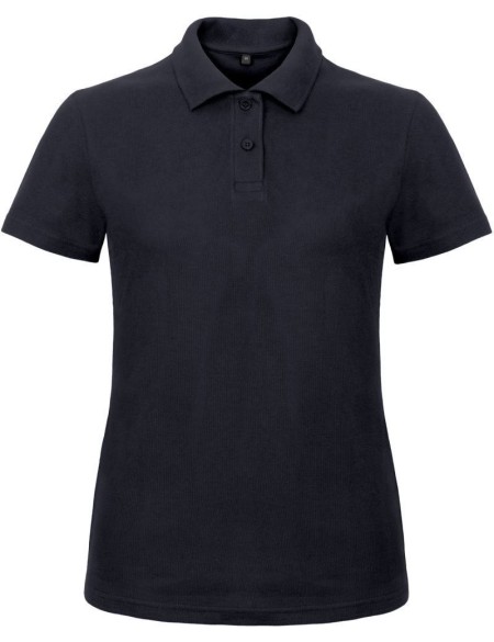 Dámské piqué polo B+C ID.001 - Navy S