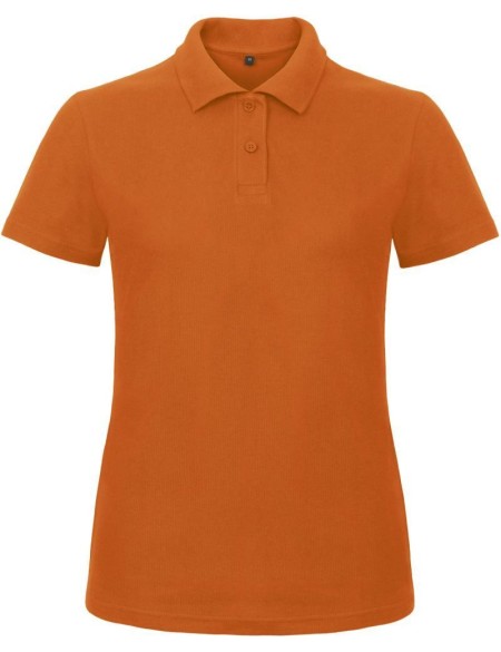 Dámské piqué polo B+C ID.001 - Orange XS