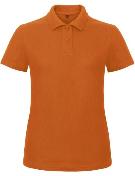 Dámské piqué polo B+C ID.001 - Orange L