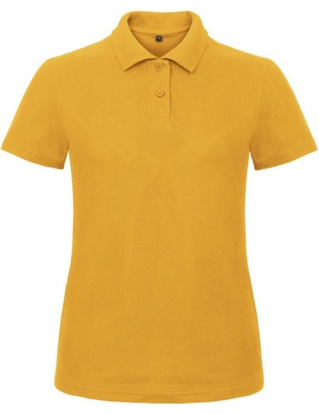 Dámské piqué polo B+C ID.001 - Gold XXL