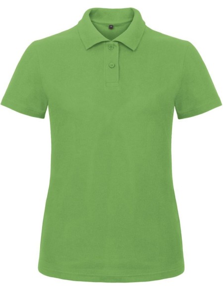 Dámské piqué polo B+C ID.001 - Real green M