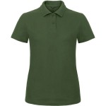 Dámské piqué polo B+C ID.001 - Bottle green XS