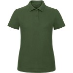 Dámské piqué polo B+C ID.001 - Bottle green S