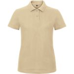 Dámské piqué polo B+C ID.001 - Sand XXL