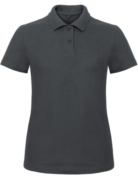 Dámské piqué polo B+C ID.001 - Anthracite XS