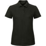 Dámské piqué polo B+C ID.001 - Black 3XL