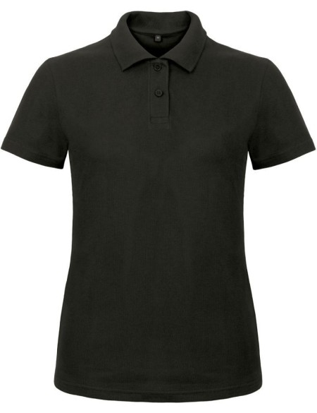 Dámské piqué polo B+C ID.001 - Black XS