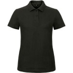 Dámské piqué polo B+C ID.001 - Black M