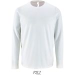 Pánské tričko s dlouhým rukávem IMPERIAL - White 4XL