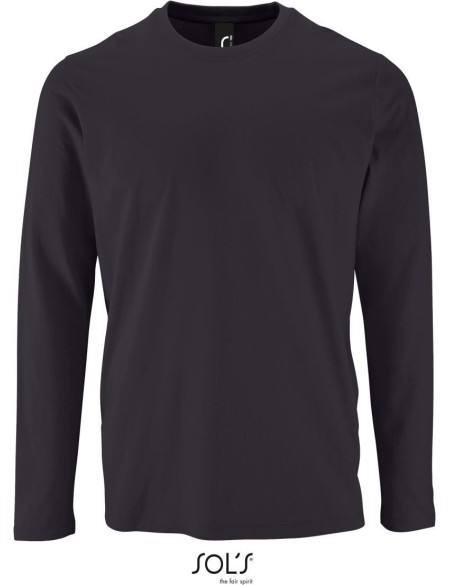 Pánské tričko s dlouhým rukávem IMPERIAL - Mouse grey 3XL