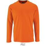 Pánské tričko s dlouhým rukávem IMPERIAL - Orange S