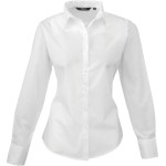 Popelínová halenka s dlouhým rukávem PR 300 - White XXL