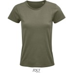 Dámské tričko Crusader z bio bavlny - Khaki L