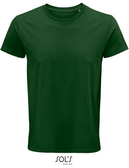 Pánské tričko Crusader z bio bavlny - Bottle green 4XL