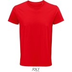 Pánské tričko Crusader z bio bavlny - Red XS