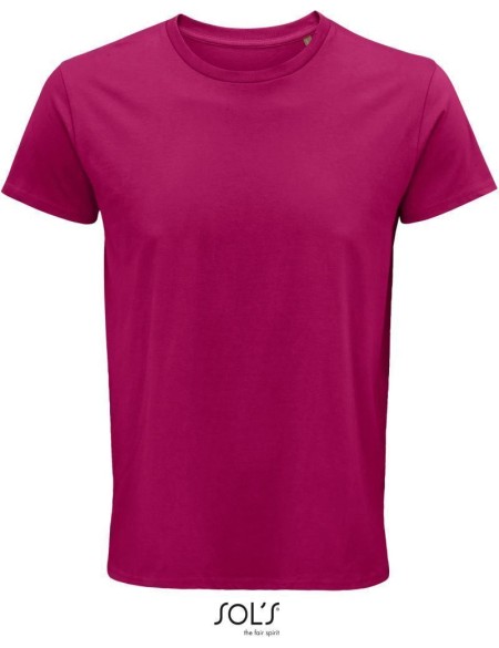Pánské tričko Crusader z bio bavlny - Fuchsia XL