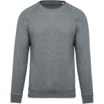 Pánská raglánová mikina z bio bavlny - Grey heather 3XL