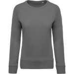 Dámská raglánová mikina z bio bavlny - Storm grey M