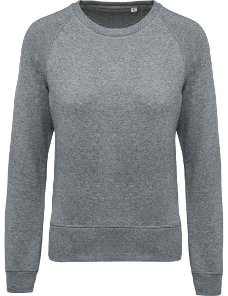 Dámská raglánová mikina z bio bavlny - Heather grey XS