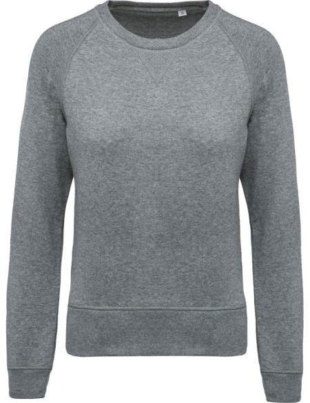 Dámská raglánová mikina z bio bavlny - Heather grey XL