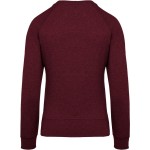 Dámská raglánová mikina z bio bavlny - Wine heather M