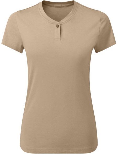 Dámské tričko COMIS - Khaki XL