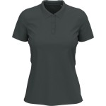 Dámské elastické piqué polo Claire - Grey XS