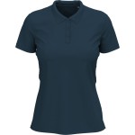 Dámské elastické piqué polo Claire - Marina blue XS