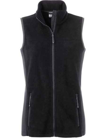 Dámská fleecová vesta Strong - Black/carbon S