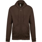 Dámská mikina s kapucí - Chocolate 4XL