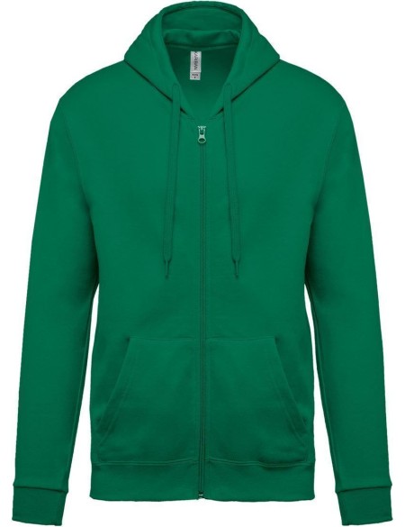 Dámská mikina s kapucí - Kelly green 4XL