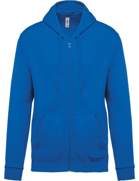 Dámská mikina s kapucí - Light royal blue L