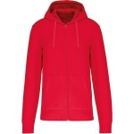Pánská ekologicky šetrná mikina s kapucí - Red 4XL