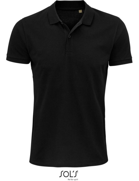 Dámské piqué polo Planet Women - Black XS