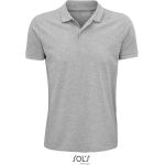 Dámské piqué polo Planet Women - Grey melange XL