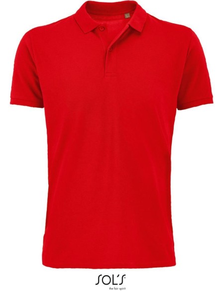 Dámské piqué polo Planet Women - Red XS