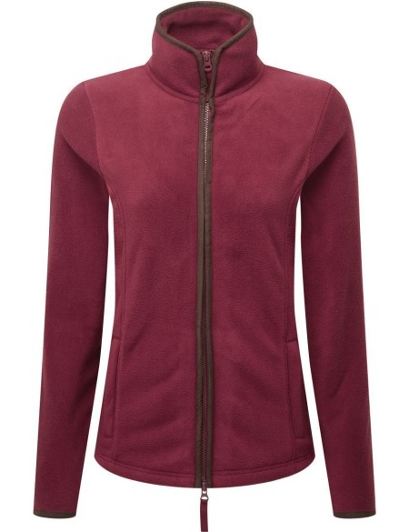 Dámská fleecová bunda Artisan - Burgundy 3XL